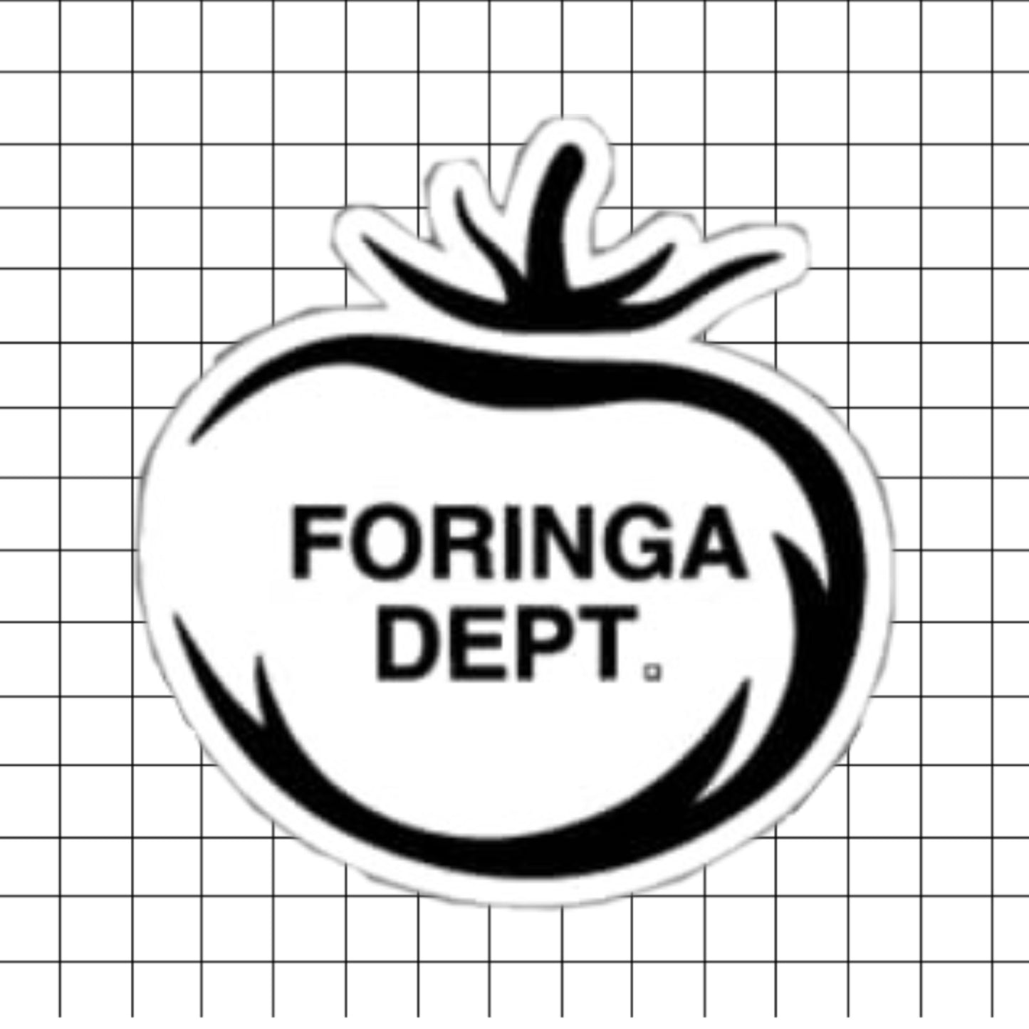 Foringa Dept. “OG” logo 4.7” decal