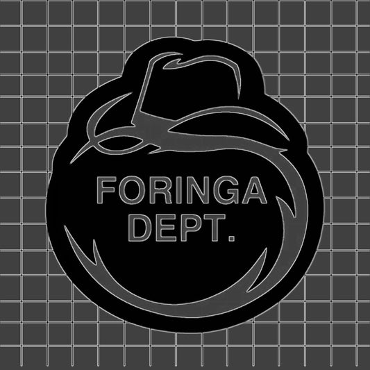 Foringa Dept. 4.7”Sombrero Decal