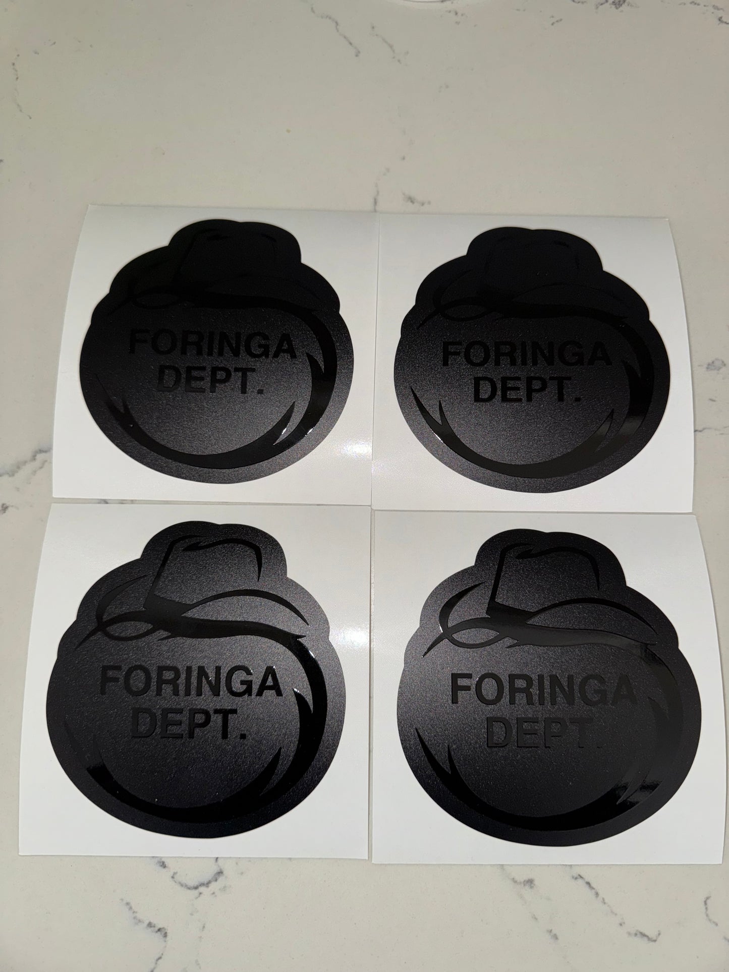 Foringa Dept. 4.7”x4.3” Sombrero Decal