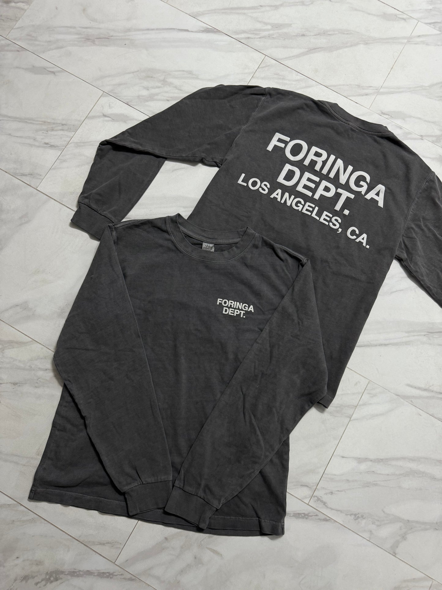 FDPT. Gray Long Sleeves LA
