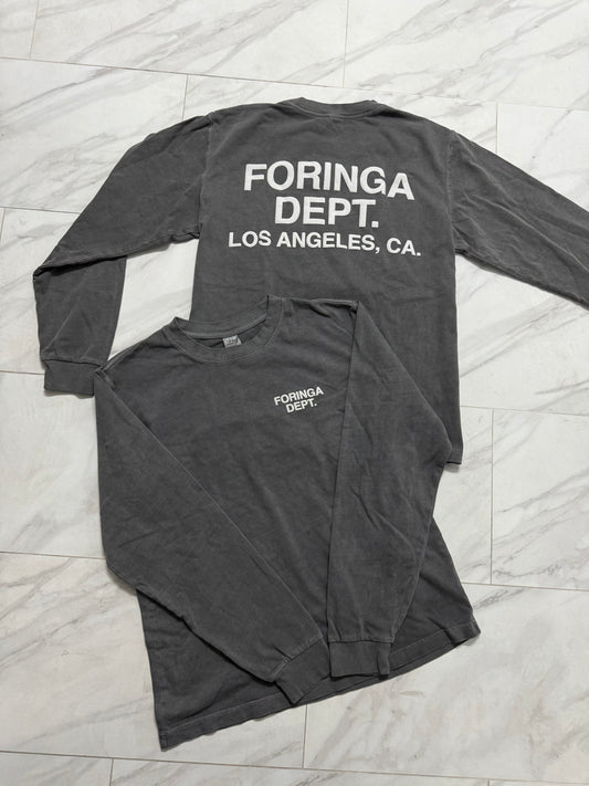FDPT. Gray Long Sleeves