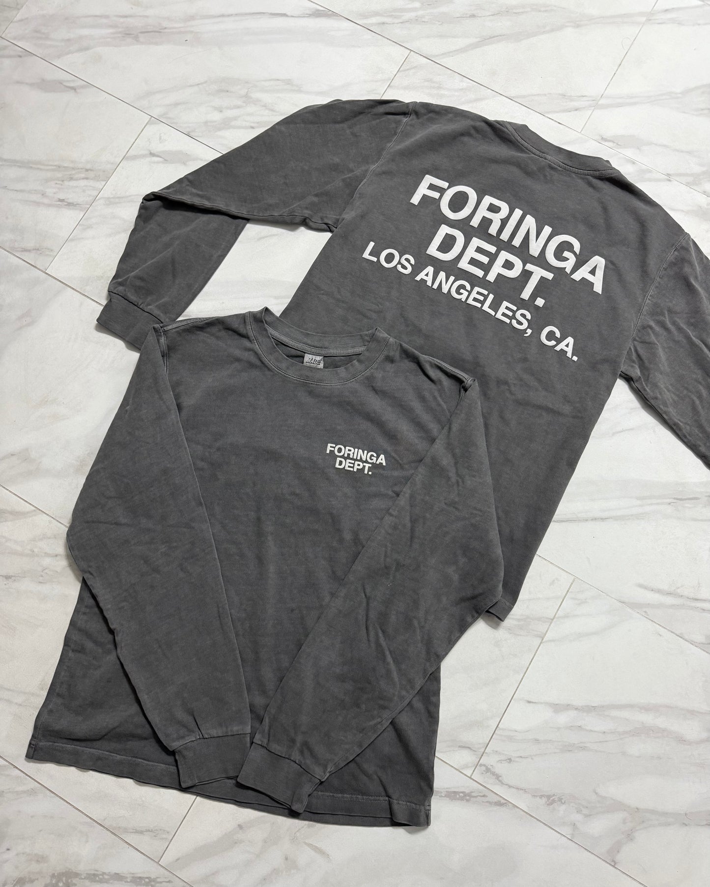 FDPT. Gray Long Sleeves LA