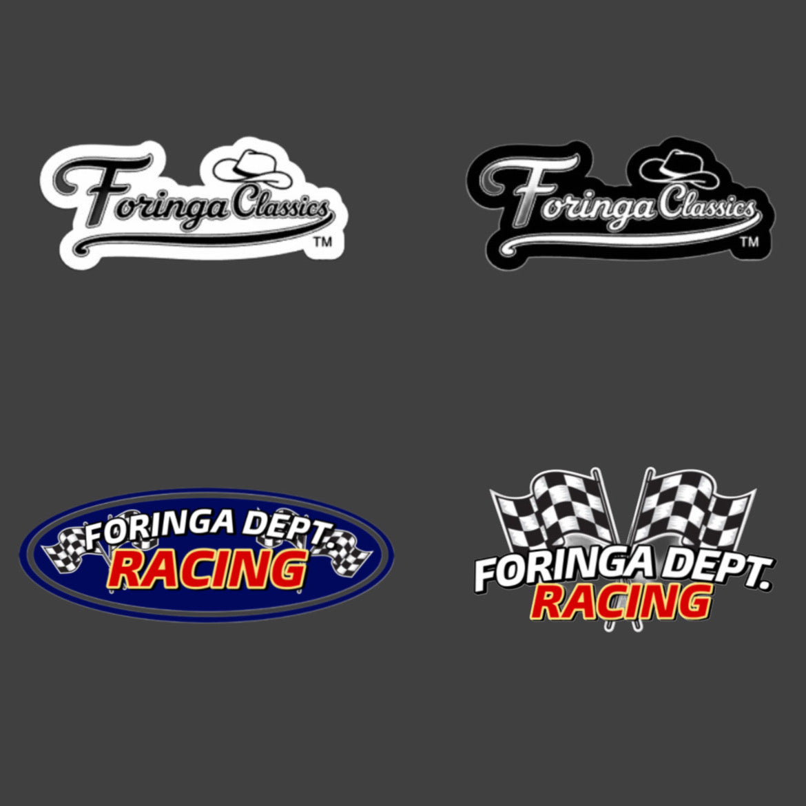 4” RANDOM DECALS (set of 5)