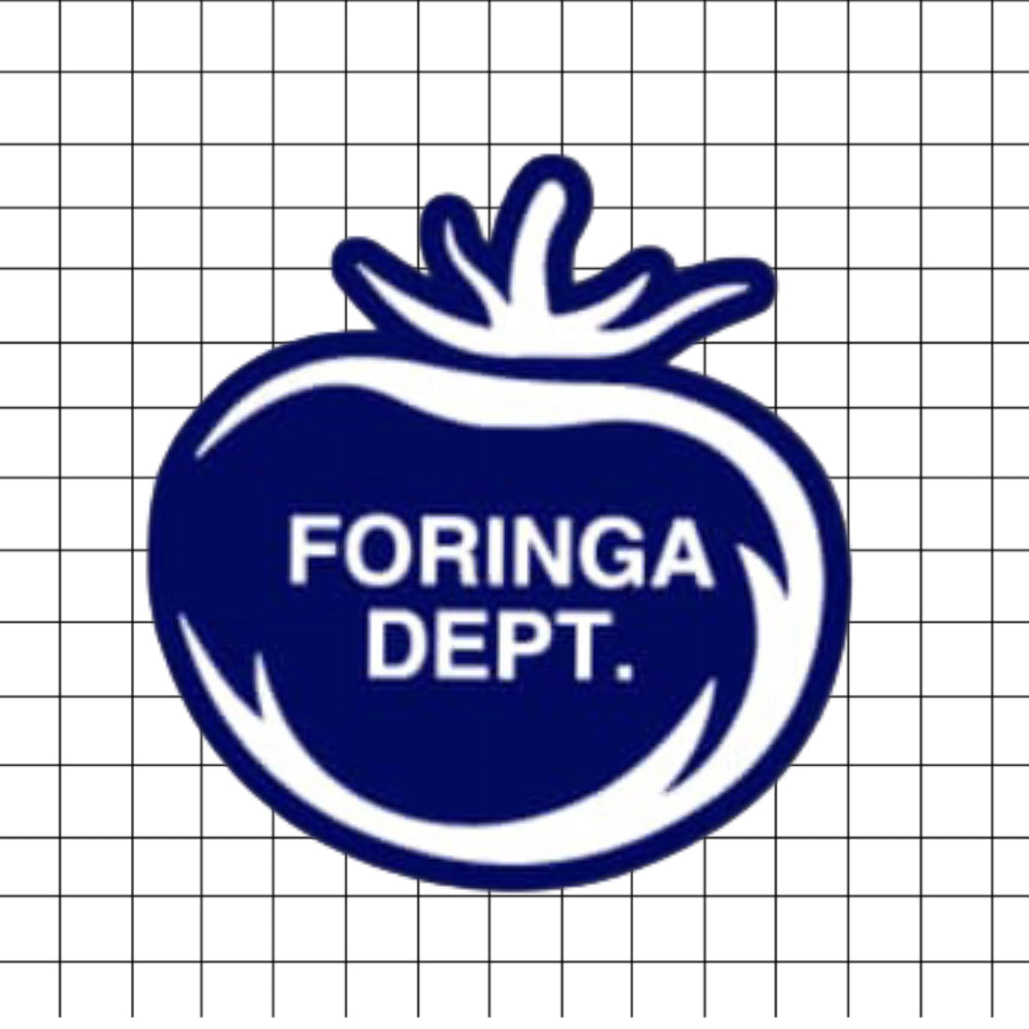 Foringa Dept. “OG” logo 4.7” decal