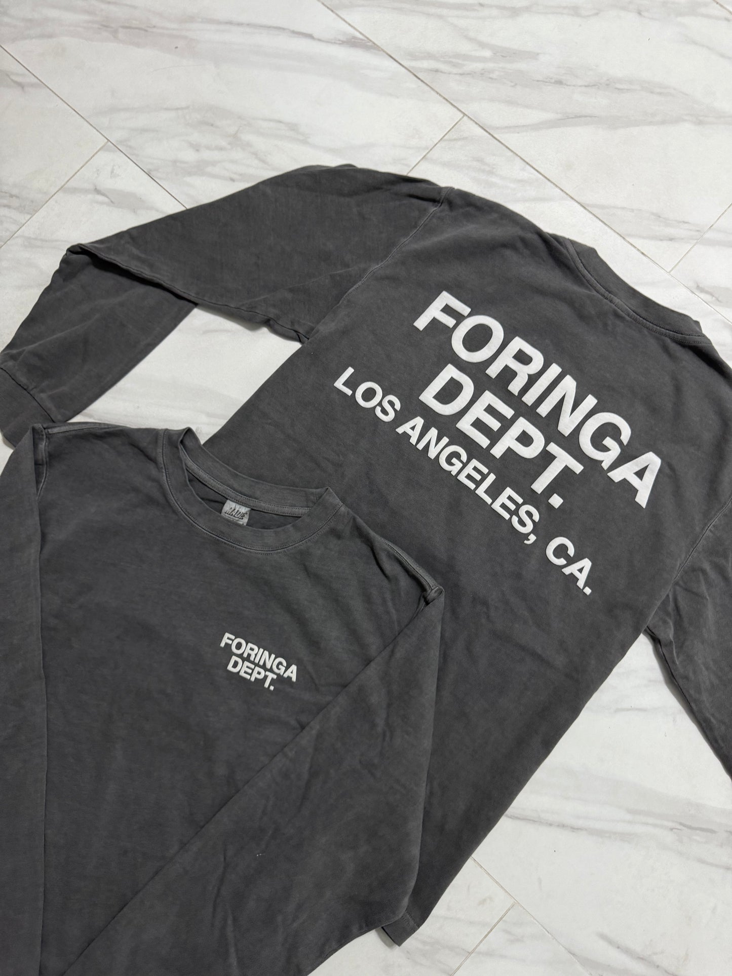 FDPT. Gray Long Sleeves LA