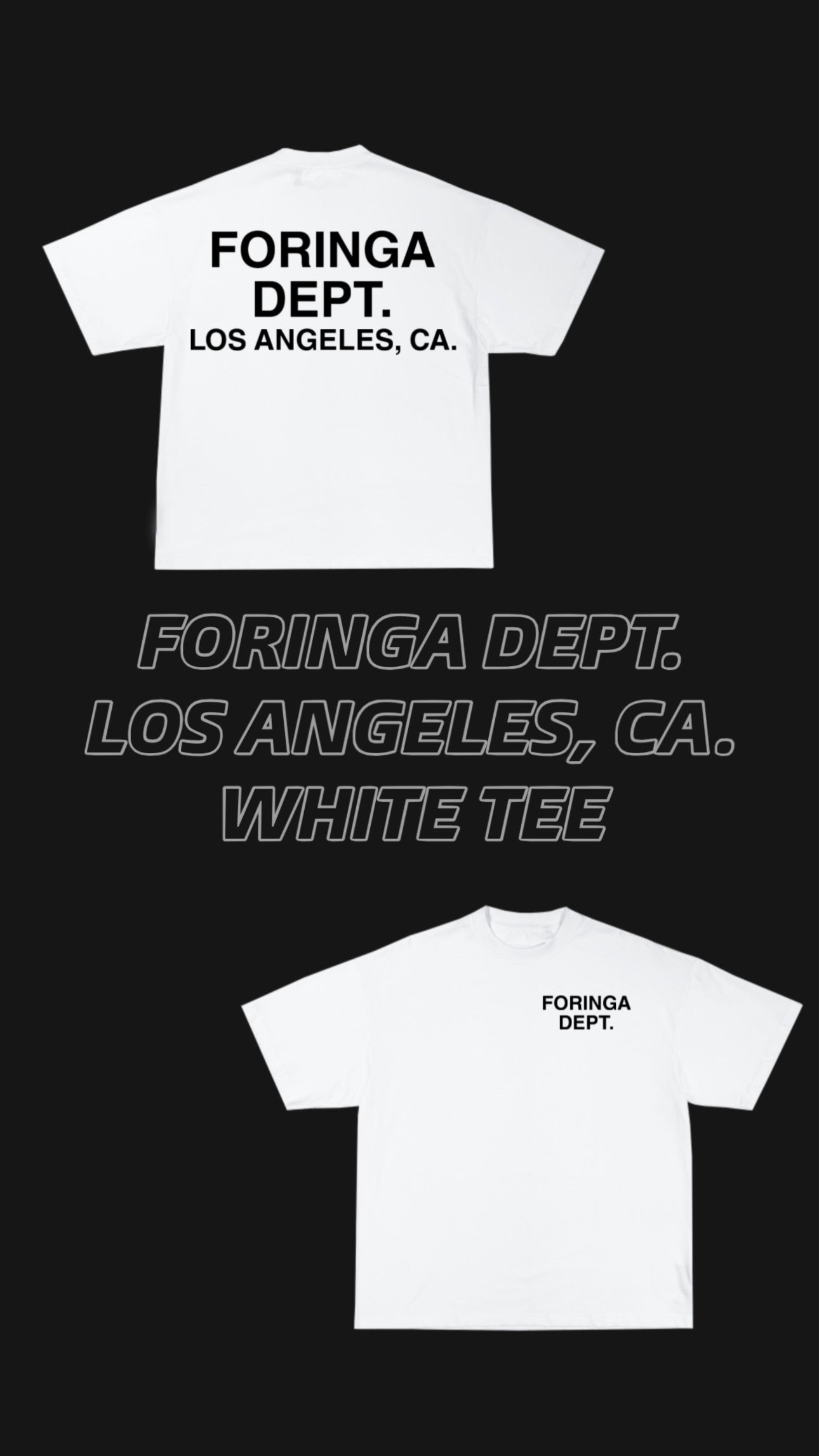 Foringa Dept. T-Shirt LA