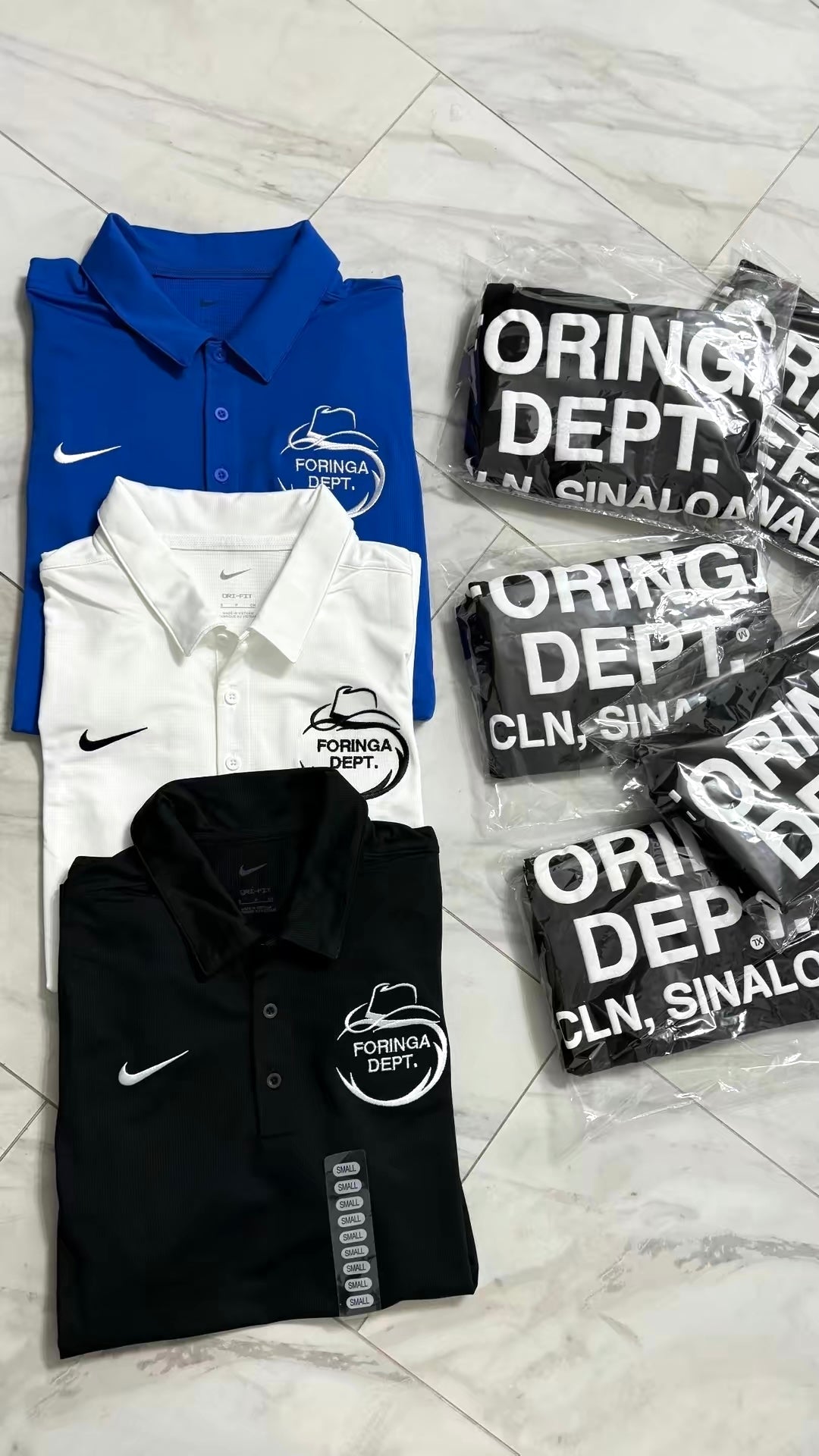 Foringa Dept. Golf Polos